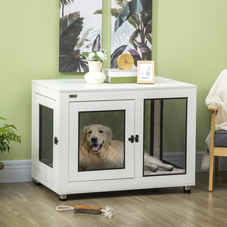 Tucker Murphy Pet Pet Crate End Table With Water Resistant